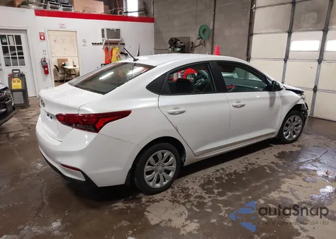 2022 Hyundai Accent Se z USA, uszkodzony, nr VIN 3KPC24A65NE182651